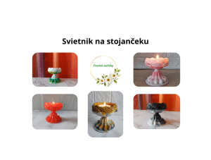 Svietnik na stojančeku